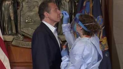 Cuomo ha aumentado sus niveles de popularidad por su gestión de la pandemia de coronavirus en Nueva York, el estado más afectado en EEUU por el letal virus./Twitter.