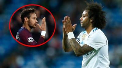 A Marcelo le gustaría que Neymar juegue en el Real Madrid. Foto AFP