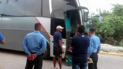 El autobús del Honduras Progreso atropelló a un hombre que se transportaba en bicicleta.