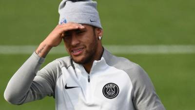 Neymar se lesionó el pasado viernes pero se ha logrado recuperar. FOTO AFP.
