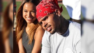 Karrueche y Chris Brown durante su relación.