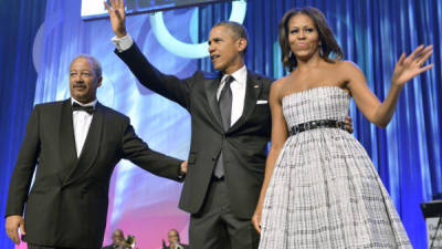 El presidente de Estados Unidos, Barack Obama junto a su esposa Michelle. EFE