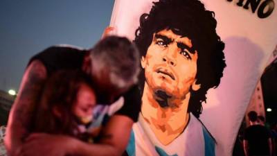 En Argentina siguen llorando la muerte del ídolo del fútbol Diego Armando Maradona.