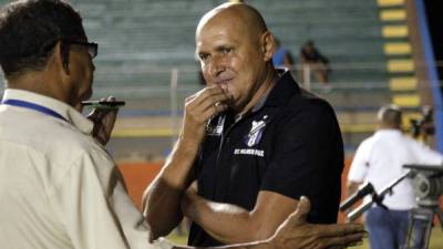 Wilmer Cruz lamentó la suspensión del partido entre su equipo Honduras Progreso y UPN. Foto Neptalí Romero