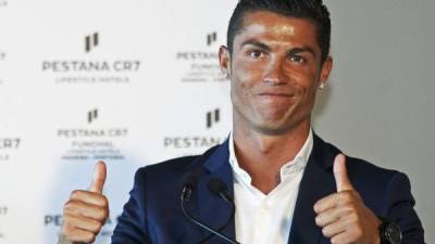 CR7 aseguró que este ha sido un gran año el que ha tenido en lo deportivo. Foto EFE.