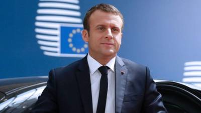 Emmanuel Macron, presidente de Francia.