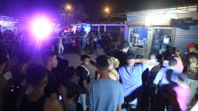 Tres hombres fueron asesinados en un taller de electrónica de la colonia San Juan, de Chamelecón.
