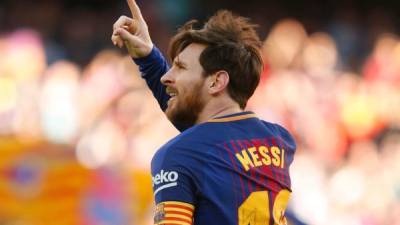 Lionel Messi anotó un gol ante Athletic Bilbao.