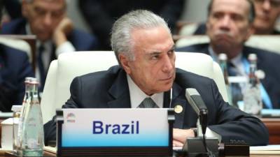 El presidente de Brasil, Michel Temer, vuelve a ser mencionado en supuestos casos de corrupción de alto nivel.