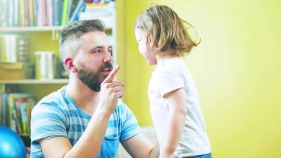 Los gritos fomentan la pérdida de autoridad.