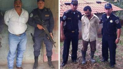 José Ramón Guerra y Francisco Guerra fueron capturados por la Policía.