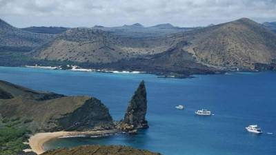 Vista panorámica del archipiélago ecuatoriano de las Galápagos. EFE/Archivo