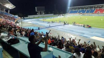 El partido entre Haití y Costa Rica se disputó en Bahamas.