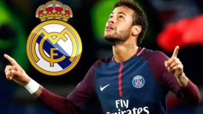 Neymar podría recalar en el Real Madrid luego de que no quiere seguir en el PSG.