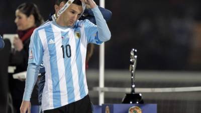 Messi ha dejado escapar el título de la Copa del Mundo y la Copa América con la albiceleste.