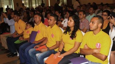 foro. Los asistentes del evento de inclusión.