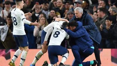 El Tottenham sube así a la quinta posición y se acerca a cuatro puntos del cuarto puesto del Chelsea, el último club dentro de la zona de Liga de Campeones.