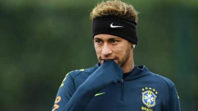 El jugador del PSG y de la selección brasileña de fútbol Neymar. EFE/Archivo