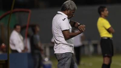 Técnico de Marathón, Héctor Castellón logró su segundo triunfo consecutivo.