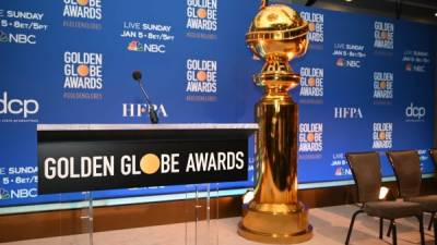 Los Globos de Oro son vistos como un referente clave para los Premios de la Academia en febrero. AFP