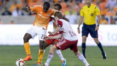 Boniek García, durante el partido contra New York Red Bulls.