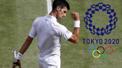 Novak Djokovic representará a Serbia en los Juegos Olímpicos de Tokio 2020. Foto AFP