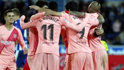 El FC Barcelona tiene que esperar hasta el próximo sábado para poder cantar el alirón ante sus aficionados en el Camp Nou.