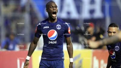 Rubilio Castillo fue campeón con Motagua en el Torneo Apertura 2018-2019.