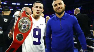 Teófimo López y Vasyl Lomachenko, el gran duelo comenzó a calentarse.