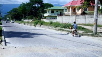 Bulevar ubicado en la 3 calle de la Felipe Zelaya.