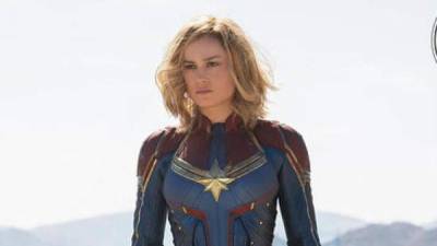 La actríz Brie Larson es la encargada de dar vida a la Capitana Marvel.