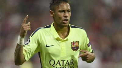 Neymar es de las figuras en el ataque del cuadro catalán.