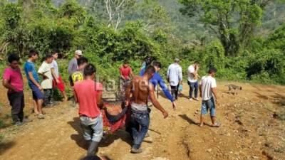 La masacre ocurrió en el sector de Agua Helada de Macuelizo, Santa Bárbara.