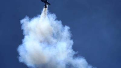 El extraordinario evento aéreo se realizó en las instalaciones de la base aérea Armando Escalón Espinal de La Lima, Cortés, zona norte de Honduras.