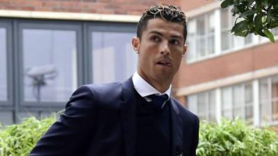 Cristiano Ronaldo ya ha declarado ante el fisco por fraude fiscal. Foto AFP