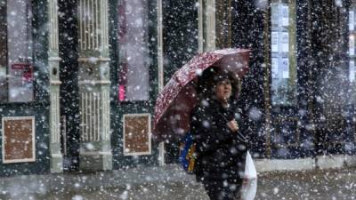 Fuertes nevadas han comenzado a caer sobre Nueva York la tarde de este miércoles.