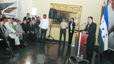 El presidente Juan Orlando Hernández informó que la nueva Ley del IHSS se elaborará con la participación de todos los sectores de la sociedad.