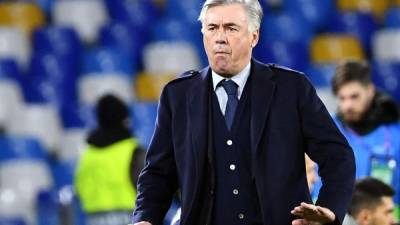 Carlo Ancelotti ha dejado de ser el técnico del Napoli. Foto AFP