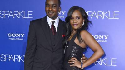 Los malogrados Nick Gordon y Bobbi Kristina Brown en una foto de 2012. Foto: EFE.