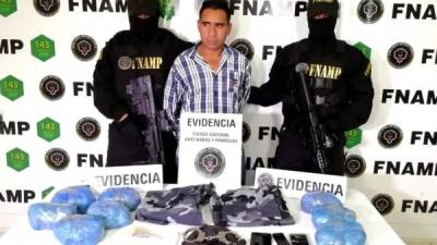 Fredy Ramón Salgado Velázquez, alias El Cobra, fue capturado en Valle de Ángeles.