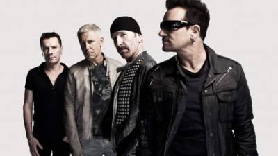 Los integrantes de U2.