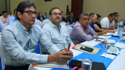 Empresarios y abogados se dieron cita ayer en el primer día del congreso internacional de arbitraje. Foto: Amilcar Izaguirre.