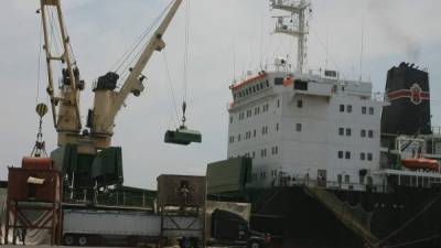 Solo un muelle está certificado en la terminal de graneles de Puerto Cortés.