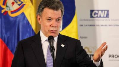 El presidente colombiano, Juan Manuel Santos. EFE/Archivo