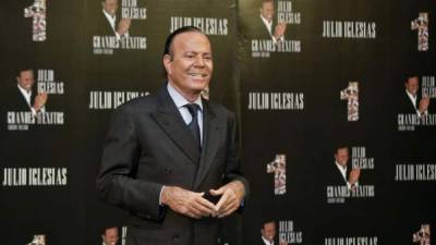 El cantante español Julio Iglesias. EFE/Archivo