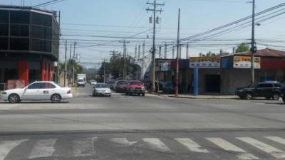 El tiroteo se registró en la 7 calle de la avenida Junior de San Pedro Sula.