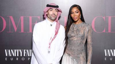 Naomi Campbell junto al productor saudí Mohammed Al Turki, su rumorada pareja.
