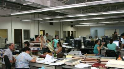 El IP mandó a construir una bóveda para resguardo de los libros de registro que antes estaban tirados en el suelo.