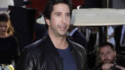 David Schwimmer sufría por la fama.