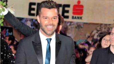 El cantante Ricky Martin.